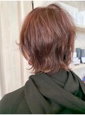 福山市 イルミナカラー人気外ハネくびれウルフ人気キャアリー