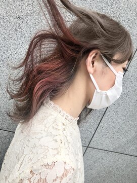 リュドール 名駅(Rue D'or) 柔らかインナーカラー