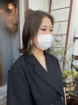 ユイマァル 倉敷店(YUIMARL) オリーブ×インナーカラー