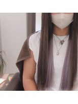 ウルティア(ulutia)&nbsp;アッシュブラウン×ラベンダーグレー