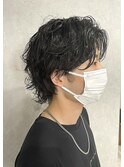 メンズウルフパーマ