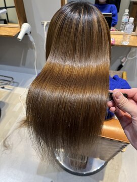 リアンオウジ(Liun ouji) 【酸性縮毛矯正】《酸性縮毛矯正×デザインカット×TR》