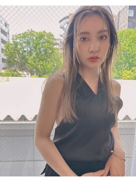 サロンドゥユウ(salon de yu) salon de yu/松原 加奈☆s/s layer hair mintbeige天神大名