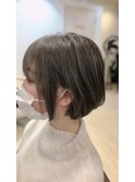 大人可愛い 上品ショートボブ 大人ショート