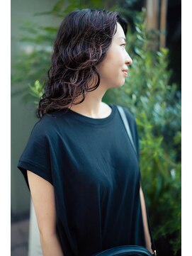 ボンド 三軒茶屋(Bond) ミディアムパーマ【三軒茶屋 RYUKI パーマ 田園都市線】