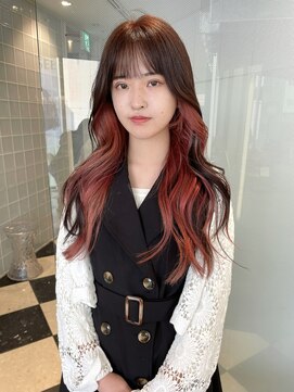 スニュウ(snuw) 【snuw mina】インナーカラー/インナーピンク