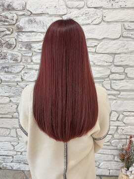 ヘアー ルセロ アット プリム(hair lucero @ prim) ブリーチ必須! カシスカラー