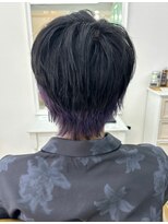 グラスペディア(graspedia)&nbsp;メンズショートウルフ【広島派手髪】【ハイトーン】