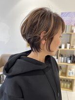 マージュ ギンザ(marju GINZA)&nbsp;春夏　白髪ぼかしハイライト　シフォンショート