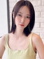 ドーチェ 平野(DOCHE)&nbsp;暗髪ツヤカラー×切りっぱなしボブ