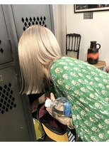 ヲタク(wotaku.)&nbsp;ミルクティーベージュブリーチカラーブロンドベージュハイトーン