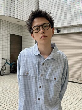 ヒュージ 表参道(huge) ツイストスパイラル/ツイスパ_束感ショート/ツーブロック