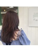 軽めロングレイヤー