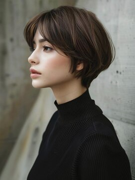 アルトリスト(Altruist Aging×HAIR&SPA) ★ダークアッシュ大人ガーリーボブ着物似合わせカット/髪質改善