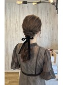 結婚式ヘアアレンジ
