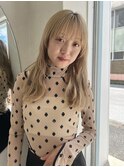 暖色系ミルクティーベージュ