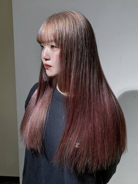 ザ オーダー(THE ORDER) ミルクティー×ピンクベージュのナチュラルグラデーション