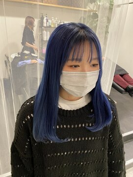 カラ 京都河原町(Kala) ハイライトバレイヤージュダブルカラーケアブリーチ20代30代