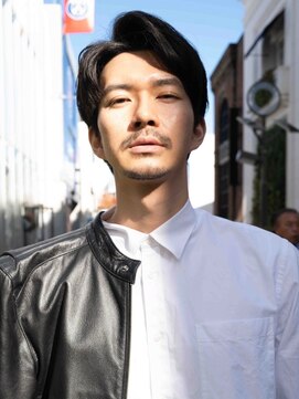 ロンドアンメゾン 原宿(Lond un Maison.) 【吉田智哉】アップバング、ニュアンスパーマ、ツーブロック
