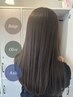個室【1番人気】カット+ヘアカラー+11STEP Tr☆18,900円→14,800円