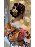 成人式♪着付け/ヘアセット/メイク