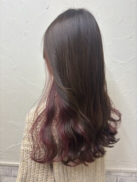 シュリット(schritt) ＊インナーカラー　チェリーピンク＊渋谷ブリーベージュ妹尾