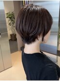 ショート×シアカラー