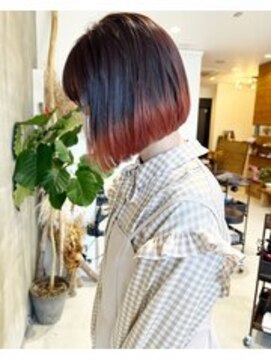 イル(ill) ボブ　テールカラー　裾カラー