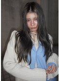 透明感グレージュ