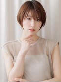 似合わせカット大人かっこいい小顔抜け感ショートZ志木30代40代