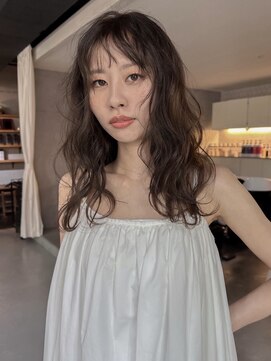 カイコヘアーアンドアートスタジオ(kaiko hair&art studio) ロング/アッシュブラウン/明るめカラー/透明感/艶感