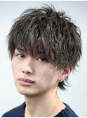 ナチュラルショートウルフ