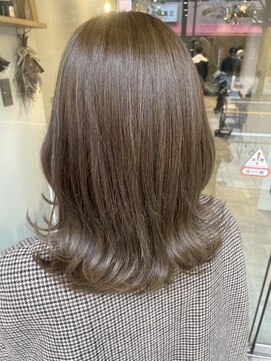 リタ(rita.) まつだてみすず☆ブリーチなしオリーブベージュ