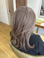 ジャガラ 津田沼店(JAGARA)&nbsp;ミディアムレイヤー×ミルクティーベージュ