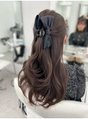 韓国スタイル/ナチュラルくびれへア_くびれ巻き_レイヤーカット
