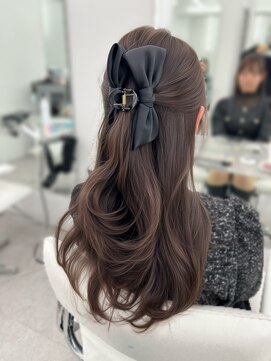 アマトウキョウ アユンチェ(AMA TOKYO×AYUNCHE) 韓国スタイル/ナチュラルくびれへア_くびれ巻き_レイヤーカット