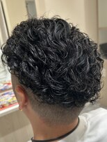 エヴァーグロー 郡山(ever glow)&nbsp;スパイラルパーマ　メンズ