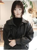 " フェイスレイヤー "/レイヤーボブ/顔周りレイヤー/ボブ