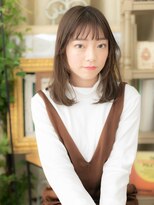 カバーヘア ブリス 北浦和(COVER HAIR bliss)&nbsp;レイヤーカット/顔周りレイヤー/アッシュブラウン/オン眉g