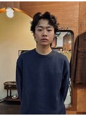 ラルフカールニュアンスパーマケアパーマ海外ヘア眉毛カット