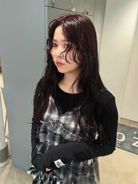 エイゾー 銀座(EIZO) ボルドーカラー / ニュアンスパーマ