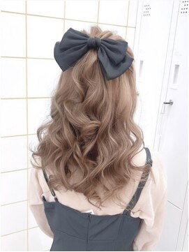 ディスイズ(thisis) 【thisis】ふわふわハーフアップ/韓国風/レイヤーカット