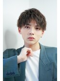 men'shair/波巻きツイストスパイラル/ニュアンスパーマ