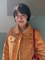 チクロヘアー(Ticro hair)&nbsp;＠Luca  ショートボブ/ニュアンスパーマ