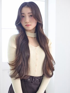 アッシュ 二俣川北口店(Ash) 韓国巻き髪/ナチュラルカラー/ロングレイヤー