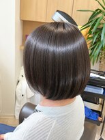 ウイ バイ ファースト 北四番丁店(u'i by first)&nbsp;丸みのあるツヤ髪ボブ