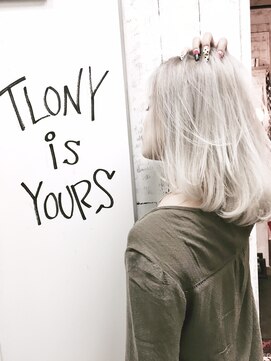 トロニー(TLONY) ハイブリーチで手に入れるホワイトヘア LOB  ｂｙ  ＨＯＲＩ