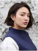 大人かわいい小顔ワンレン{エアリーショート/ミニマムボブ/ボブ}