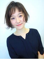 ラウンジ モリオ イケブクロ(Lounge MORIO Ikebukuro) 【morio池袋】大人かわいい可愛い前下がり透け感ショート♪コテ