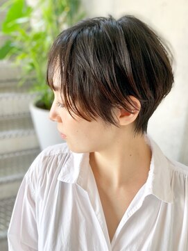 ドアベルヘアリビング(Door Bell hair Living) コンパクト×ハンサムショート